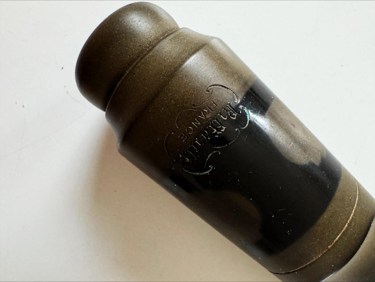 Vintage Mondstuk Tenor Saxofoon Riffault R4 eboniet