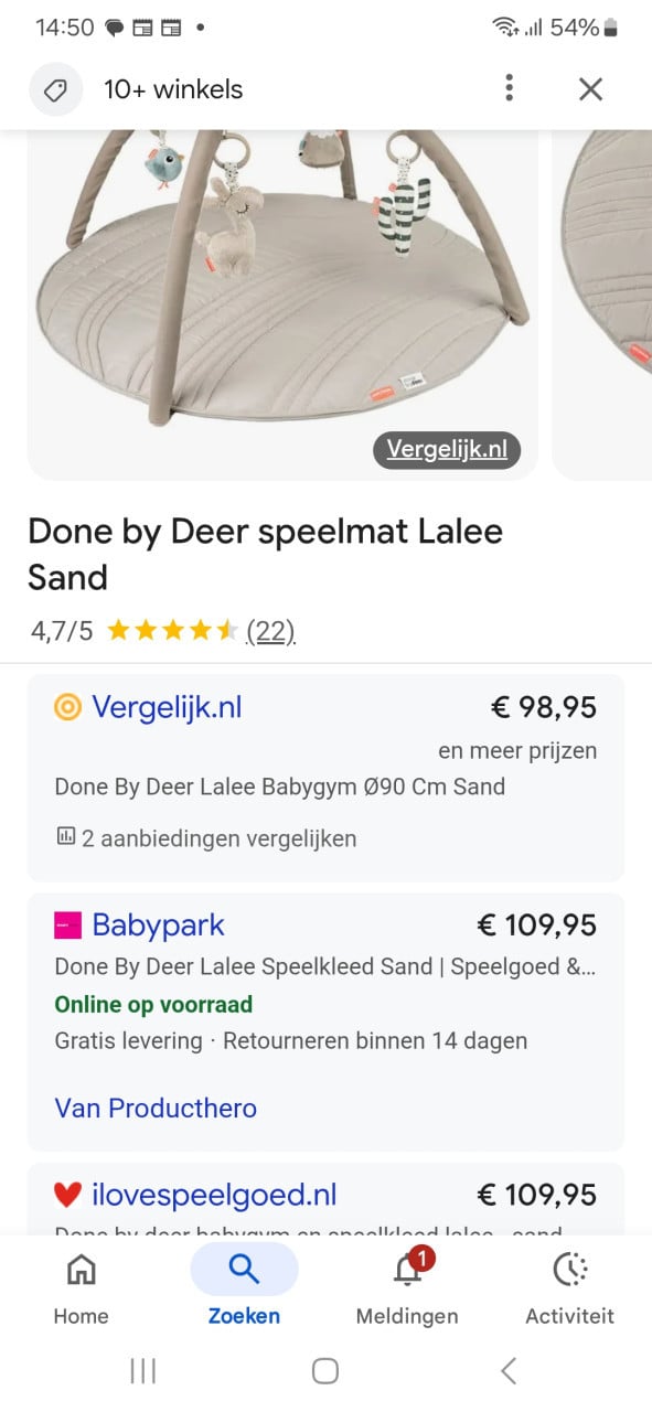 Speelmat met boog DONE by DEER LALEE sand