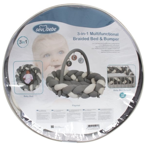 Sevibebe 3 in 1 baby nest & bed bumper