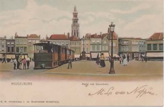Ansichtkaarten 10x MIDDELBURG o.a. Stoomtram