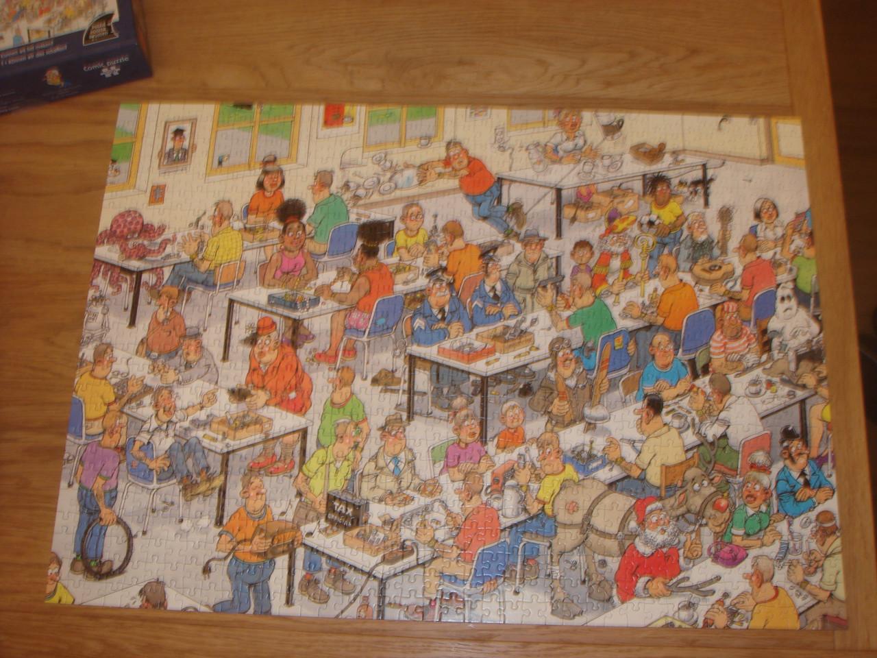Te koop Complete Jan van Haasteren puzzel Kunnen wij het maken