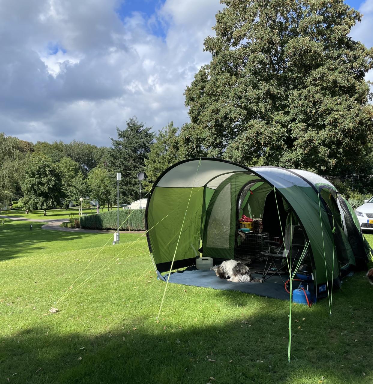 Tent kampa 3 met luifel