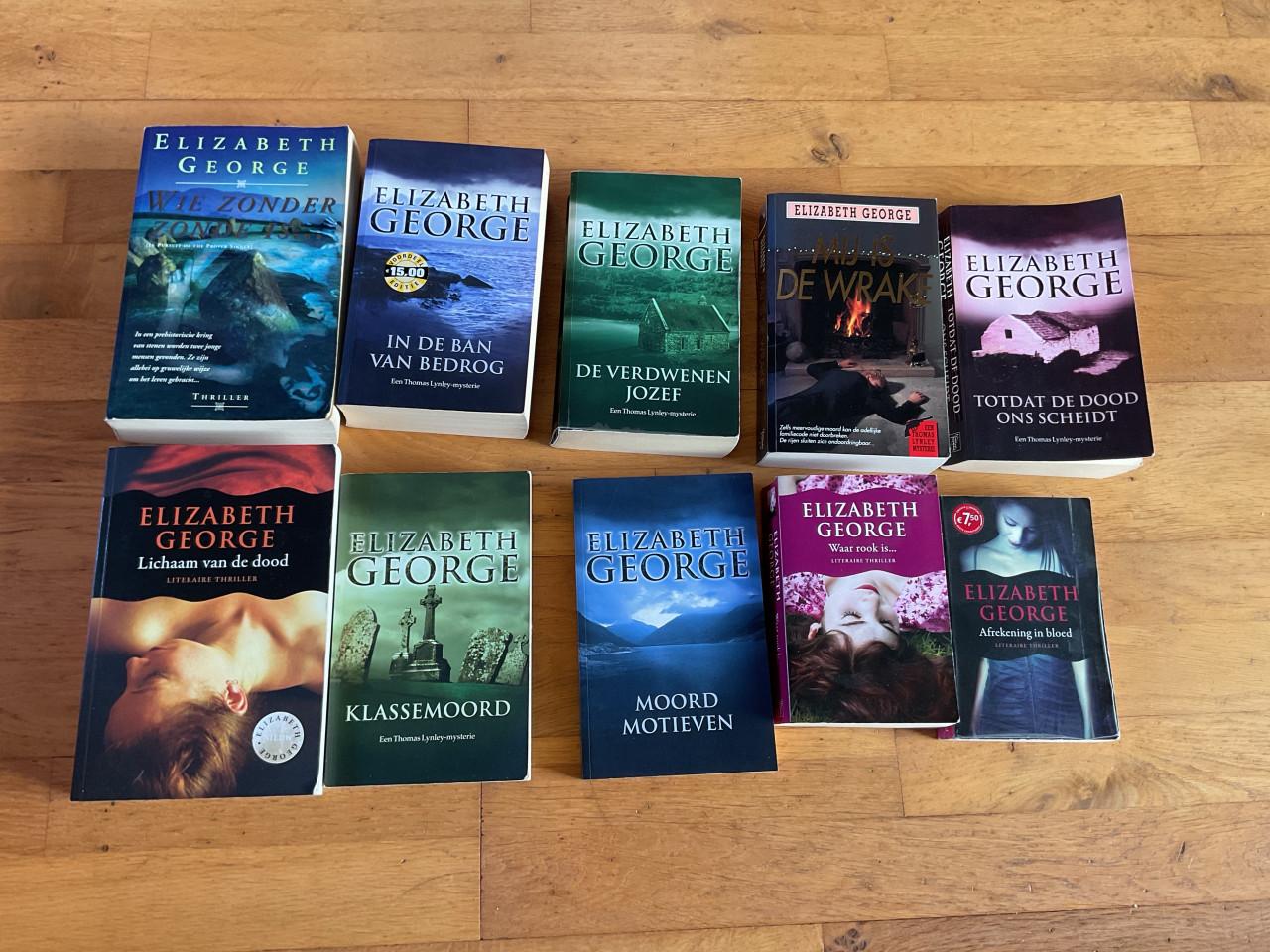 Elizabeth George boeken alles voor € 6
