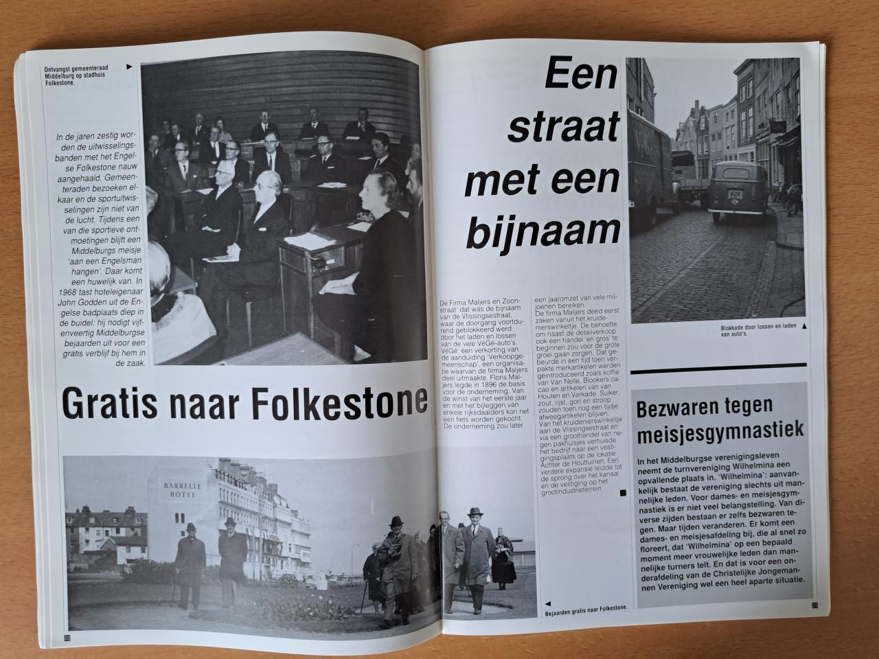 Mondvol Middelburg - Nostalgische aantekeningen bij een veranderd stadsbeel
