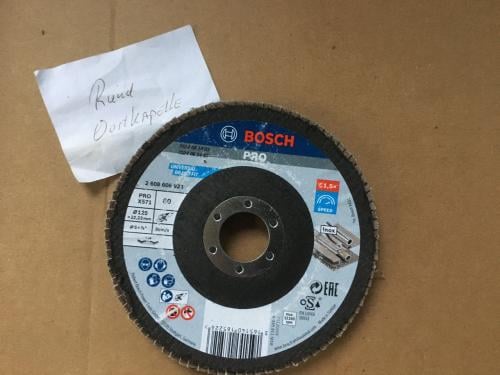 Bosch lamellenschijf 125 mm