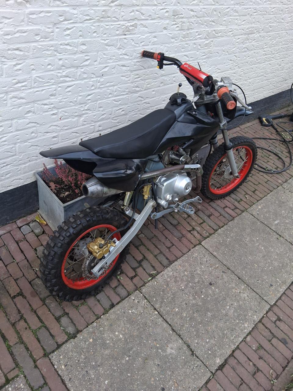 Pitbike 110cc opknapper