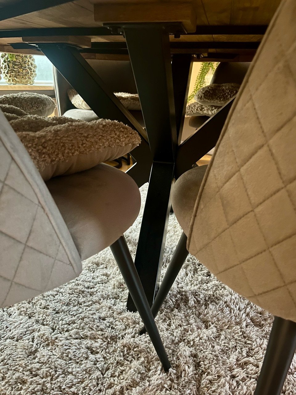 Mango houten tafel 160 cm
