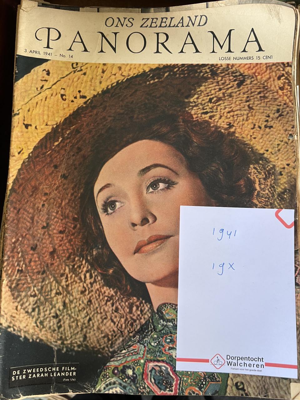 Panorama ONS ZEELAND Vintage tijdschriften