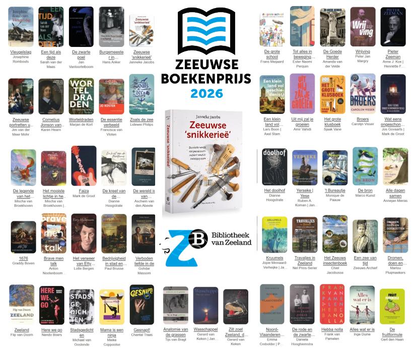 UITREIKING ZEEUWSE BOEKENPRIJS 2026 - PATHE VLISSINGEN