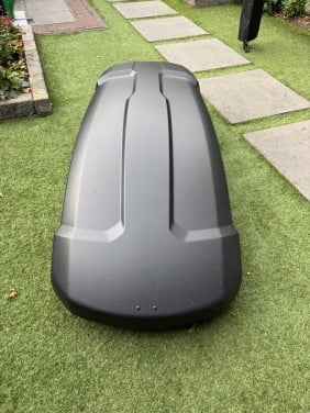 Te koop mooie grote zwarte Thule dakkoffer