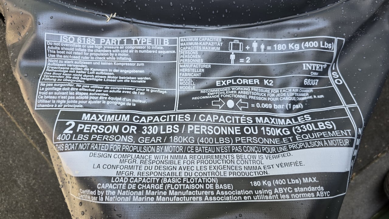 Leuke 2-persoons opblaaskano!
