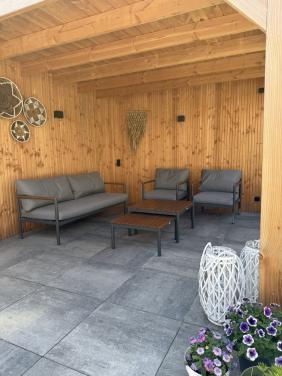 Loungeset ODDESUND 4,5-zits grijs