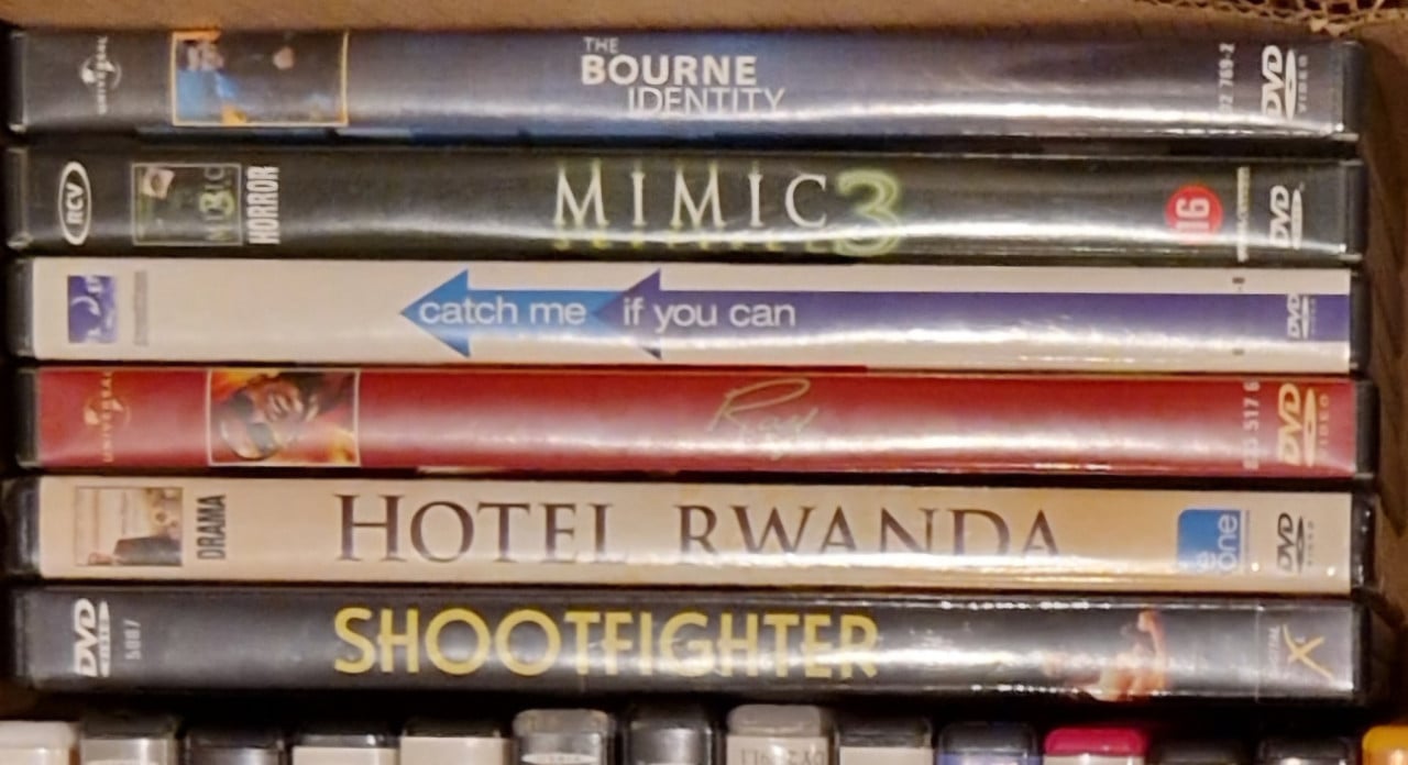 161 originele dvd's