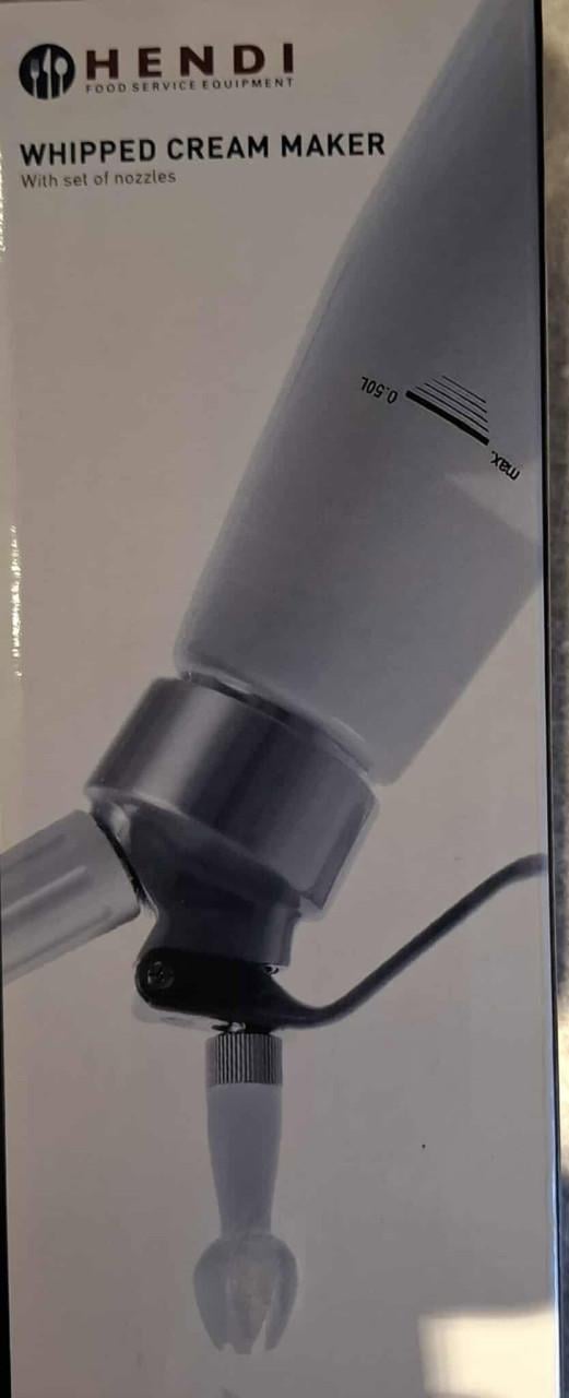 Slagroomspuit + Patronen