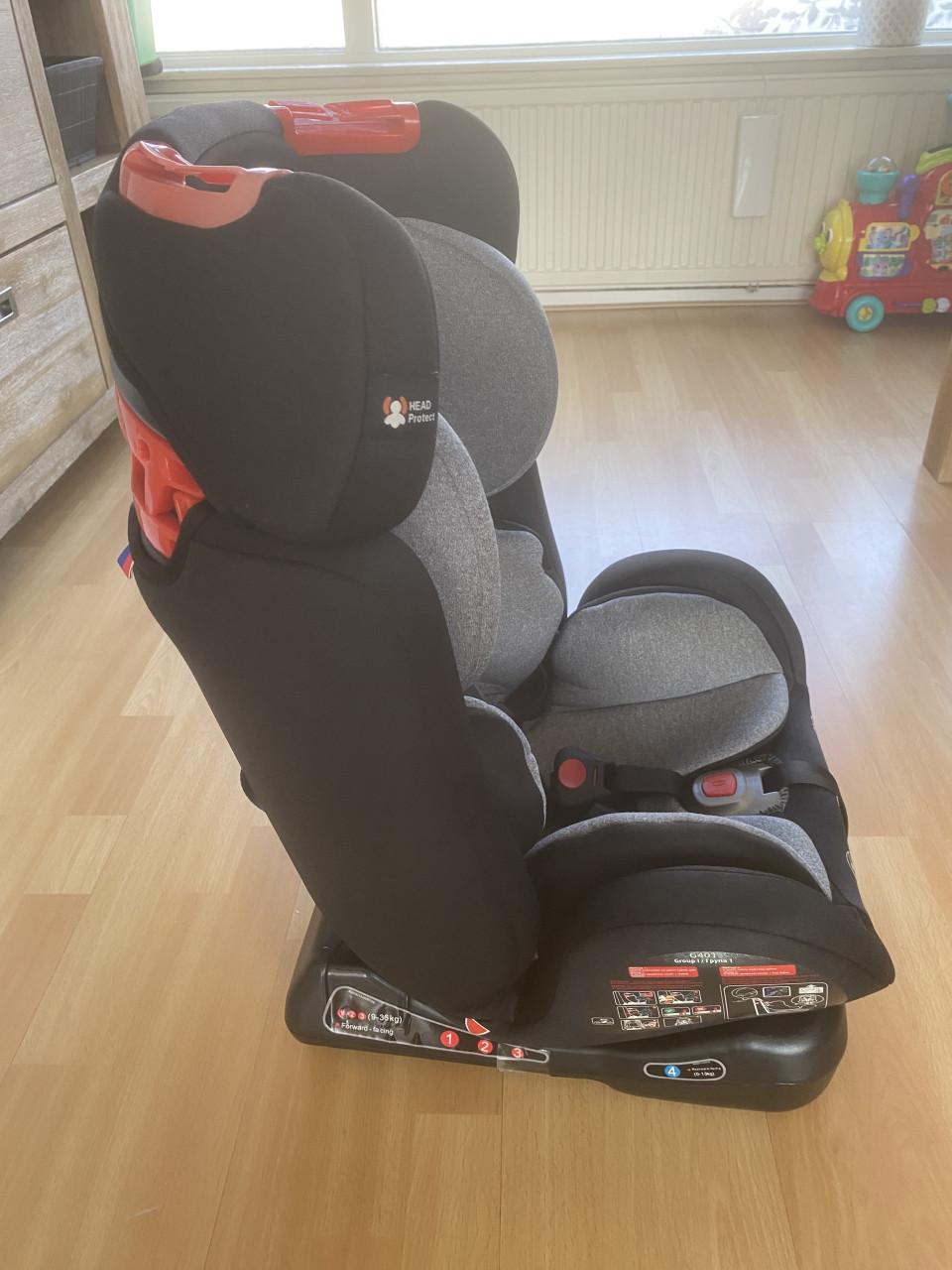Autostoel verstelbaar (isofix)
