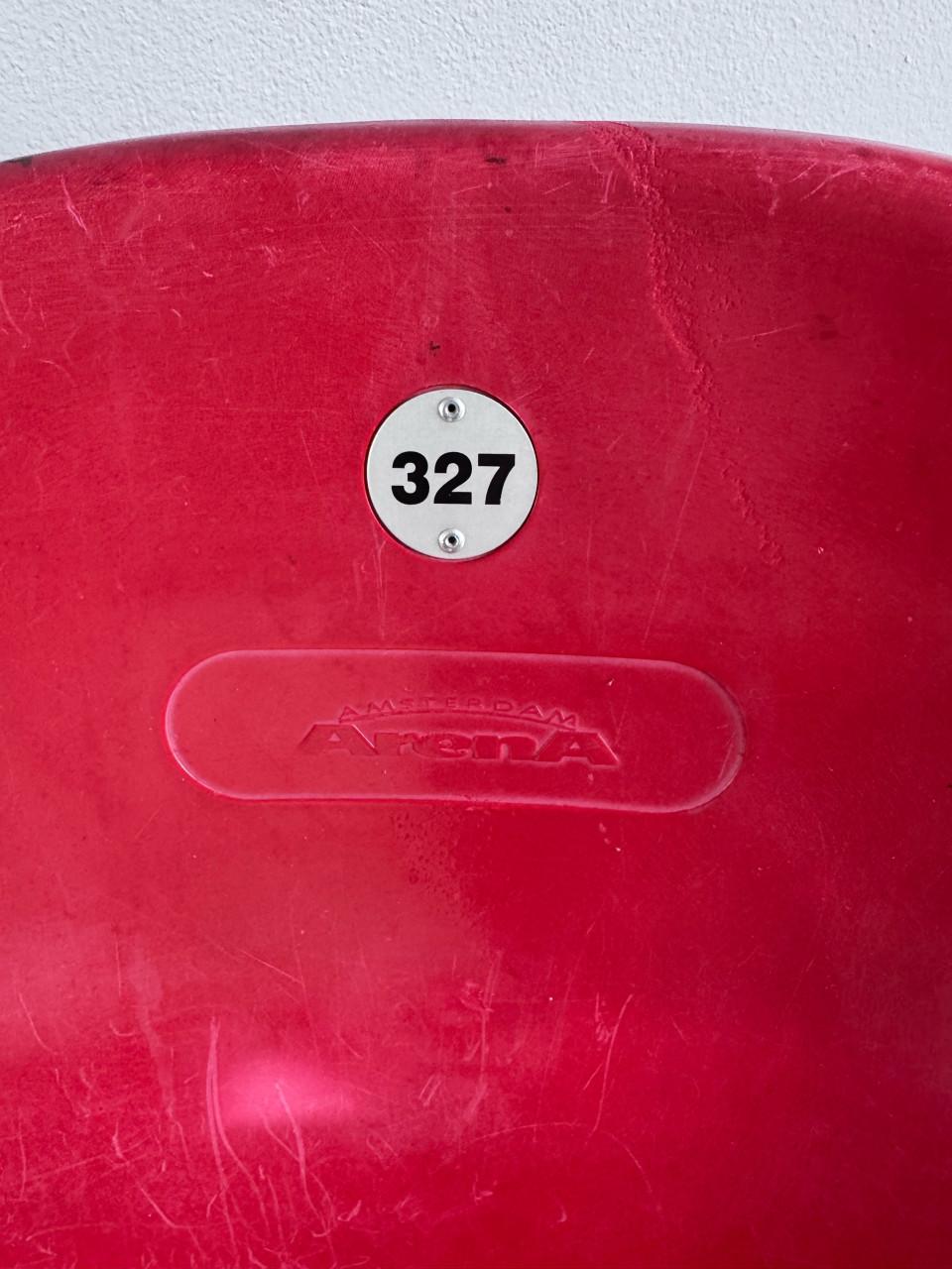 Origineel stadion stoel uit de Amsterdam ArenA