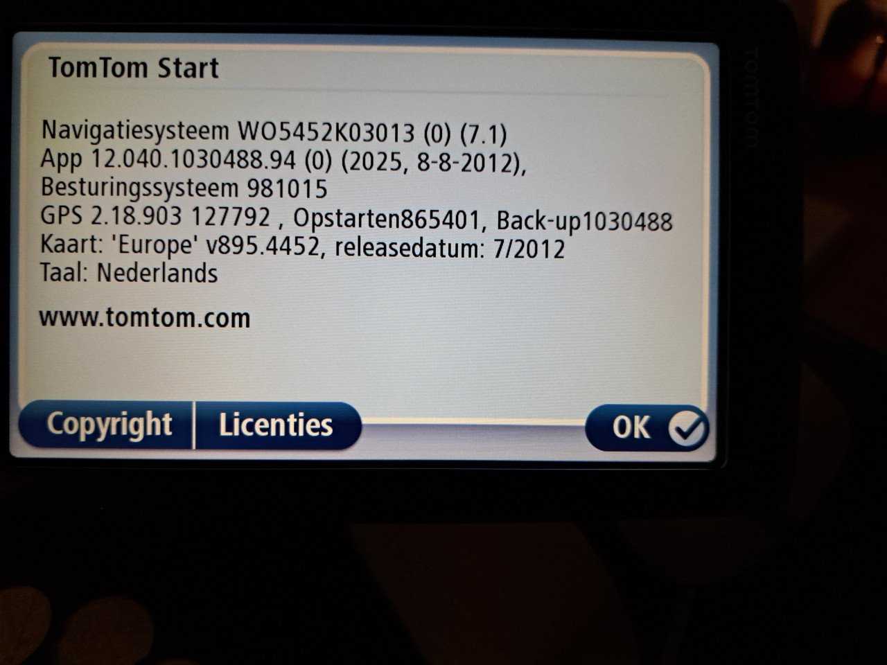 TomTom navigatiesysteem voor de auto