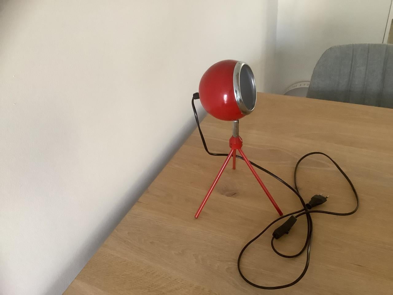 Red Eyeball Desk Lamp