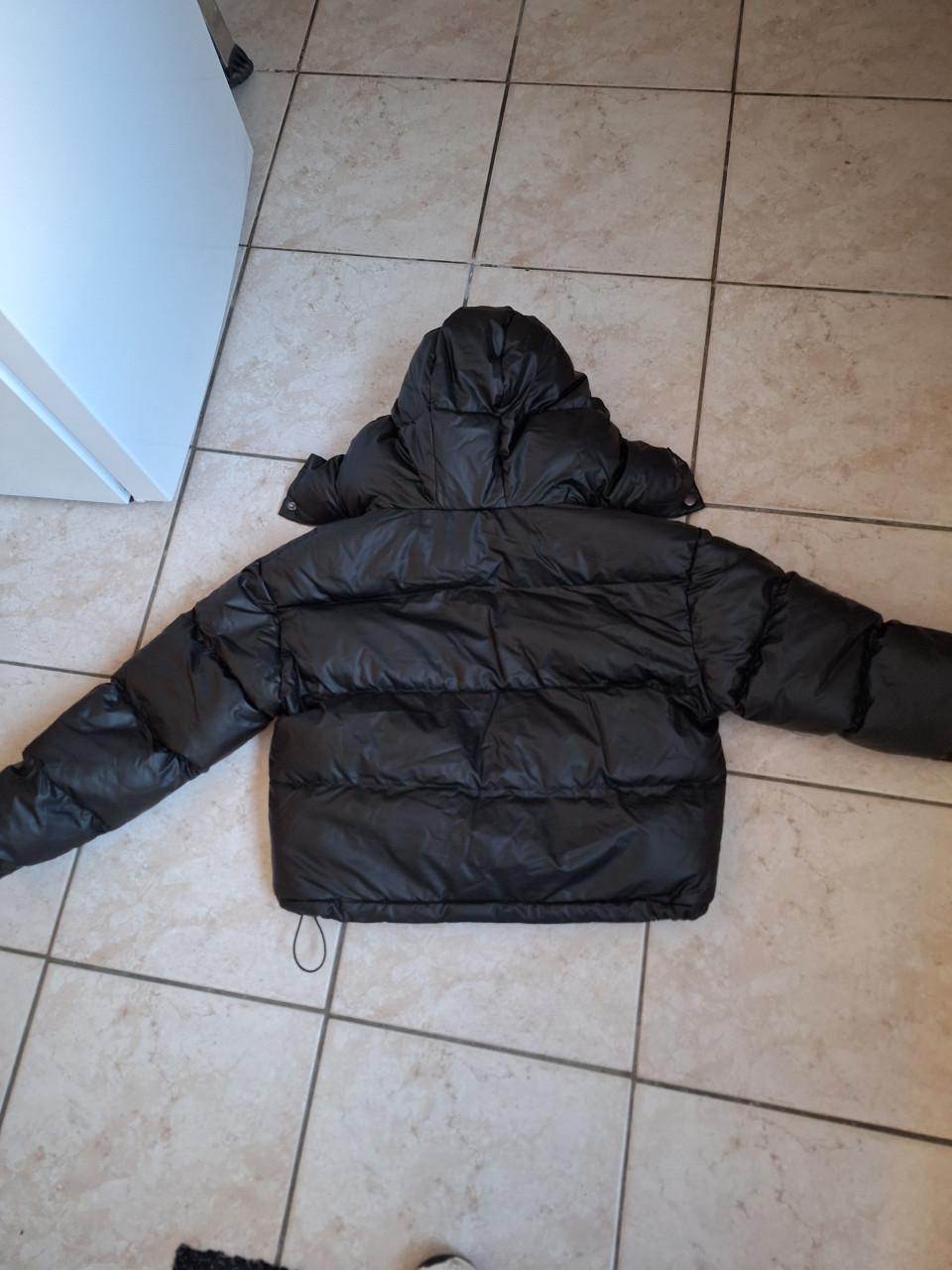 Dazy zwarte puffer jas maat xs