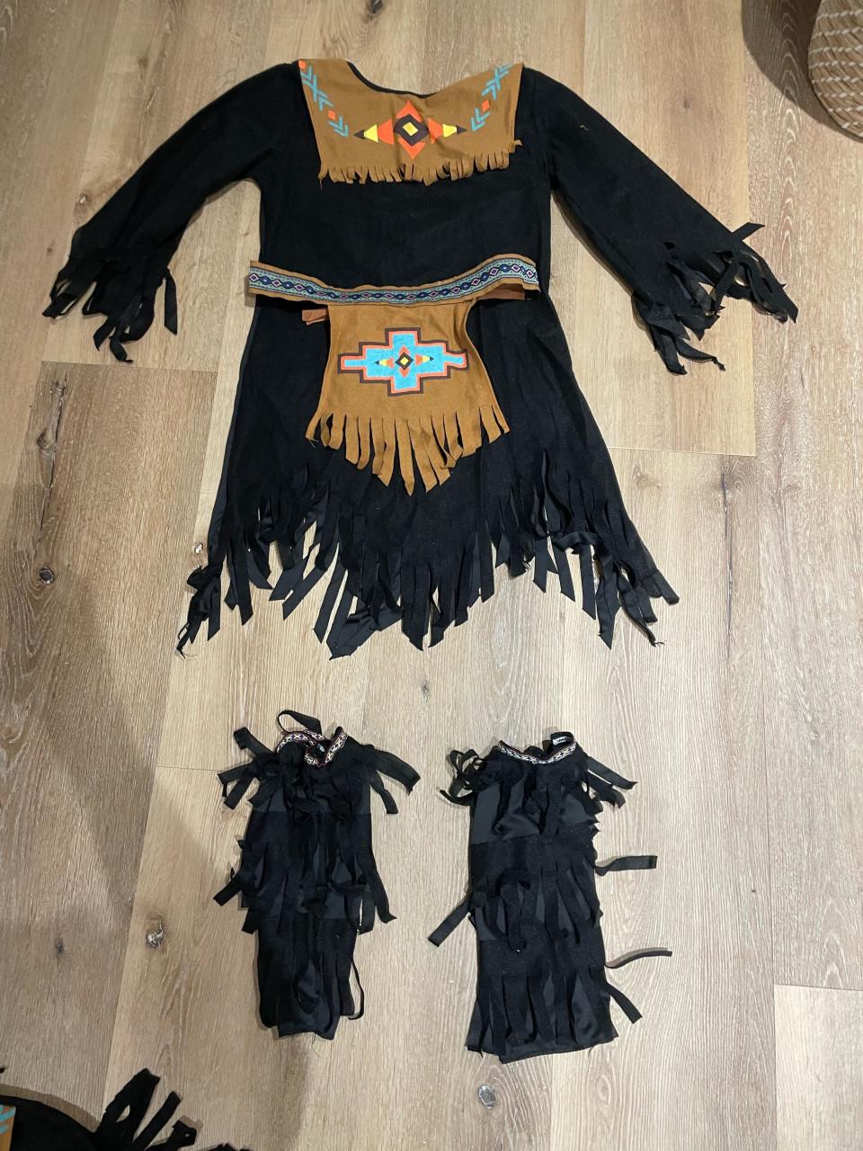 Indianen jurkje vrouw maat S