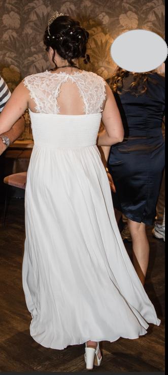 Maxi galajurk met kant