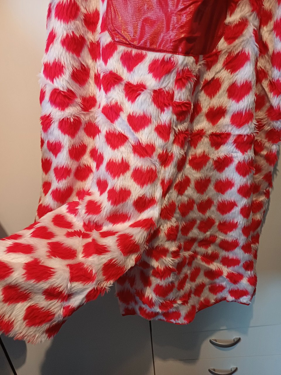 Carnaval - Valentijstuinbroek hartjes