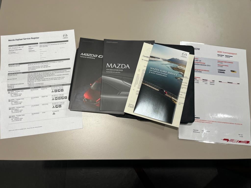 Mazda Cx-5 2.0 skyactiv-g 165 signature|schuif-/kanteldak|trekhaak|rijklaar