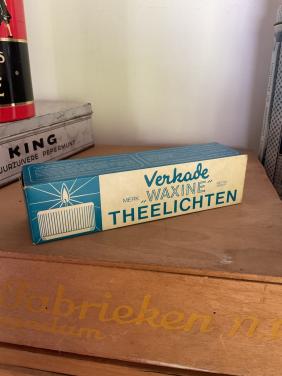 Vintage Verkade waxinelichten