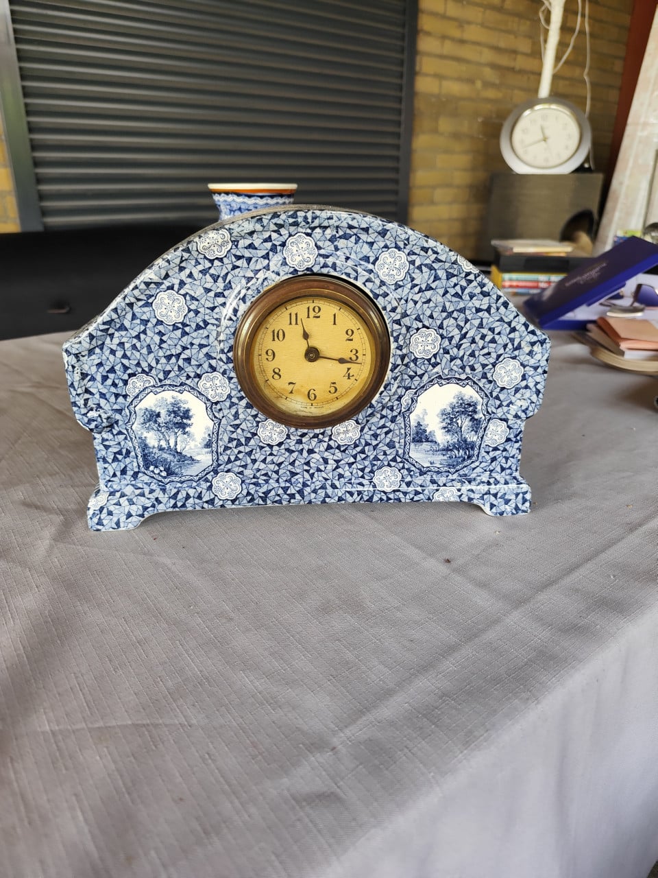 Antieke Villeroy & Boch Flamand Bleu collectie ca. 1900-1925