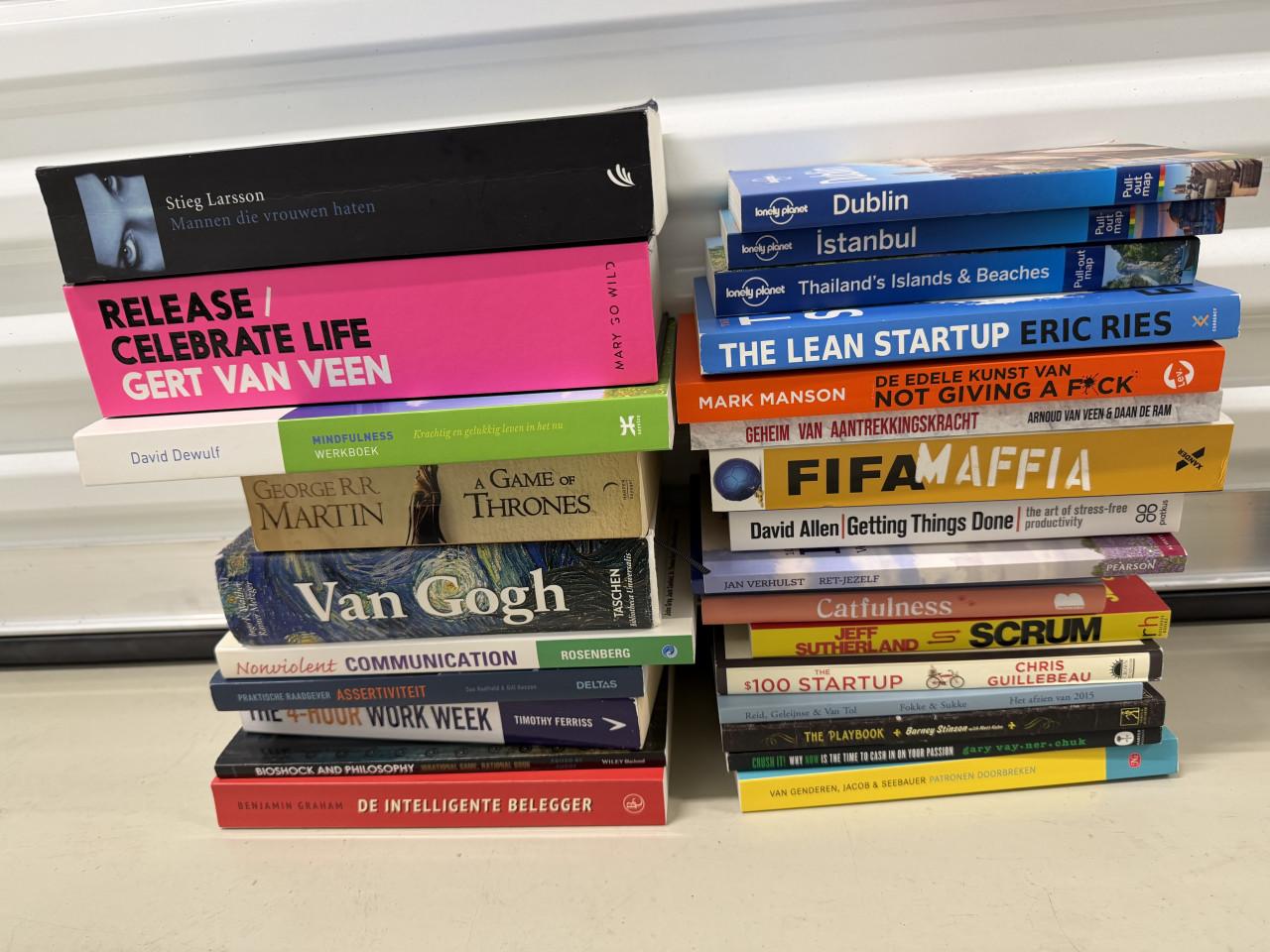 Grote boekenverzameling (±40 boeken) – in één keer