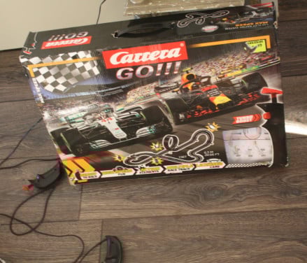 Carrera racebaan-incompleet