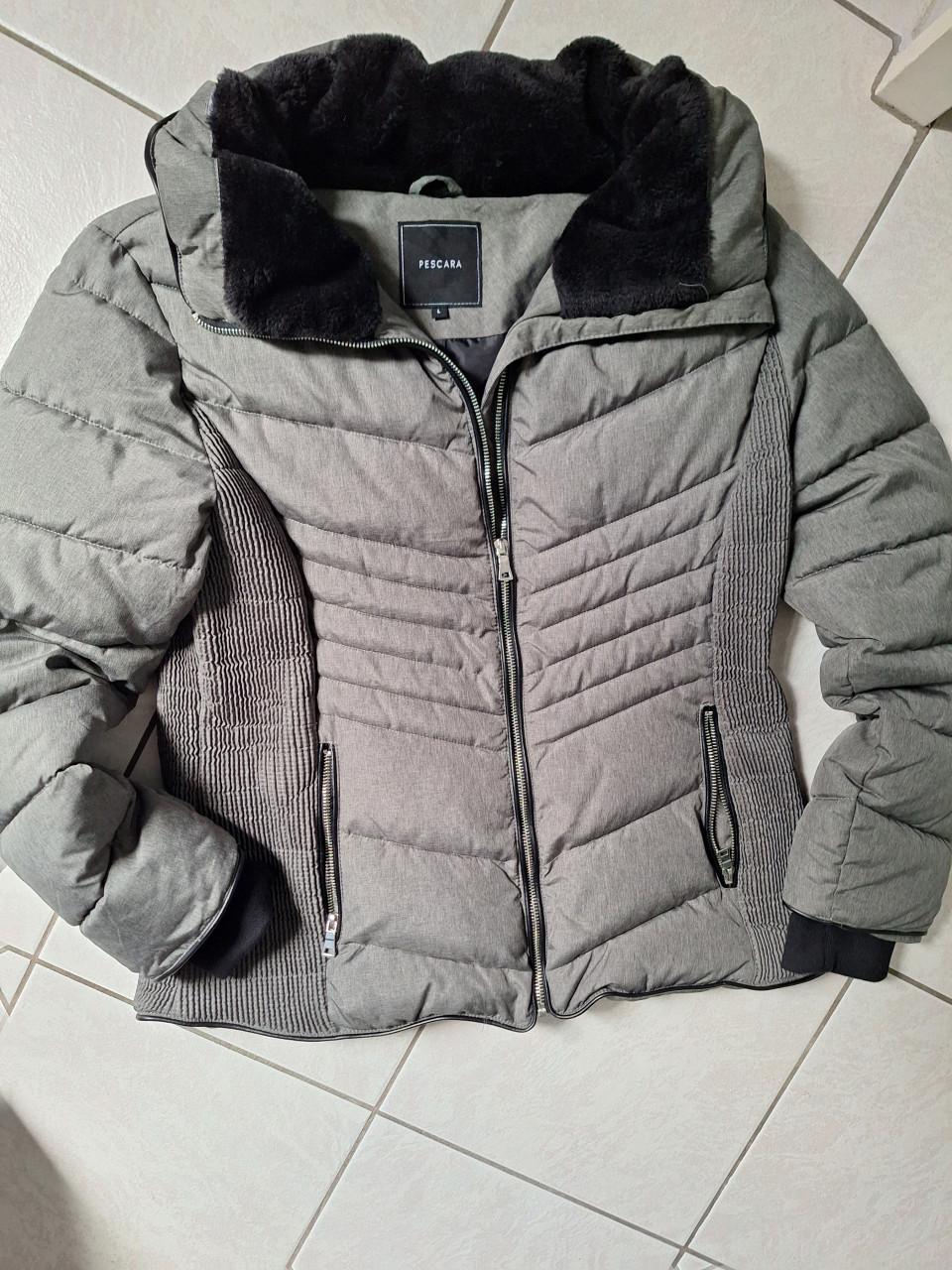 Grijze Jas...  Maat L