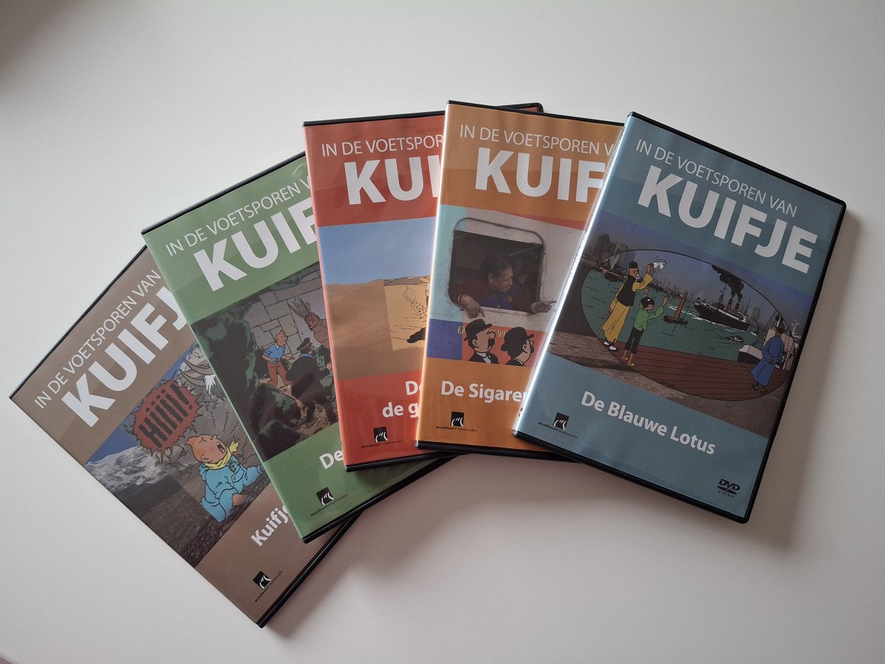 DVD's Kuifje: In de voetsporen van Kuifje