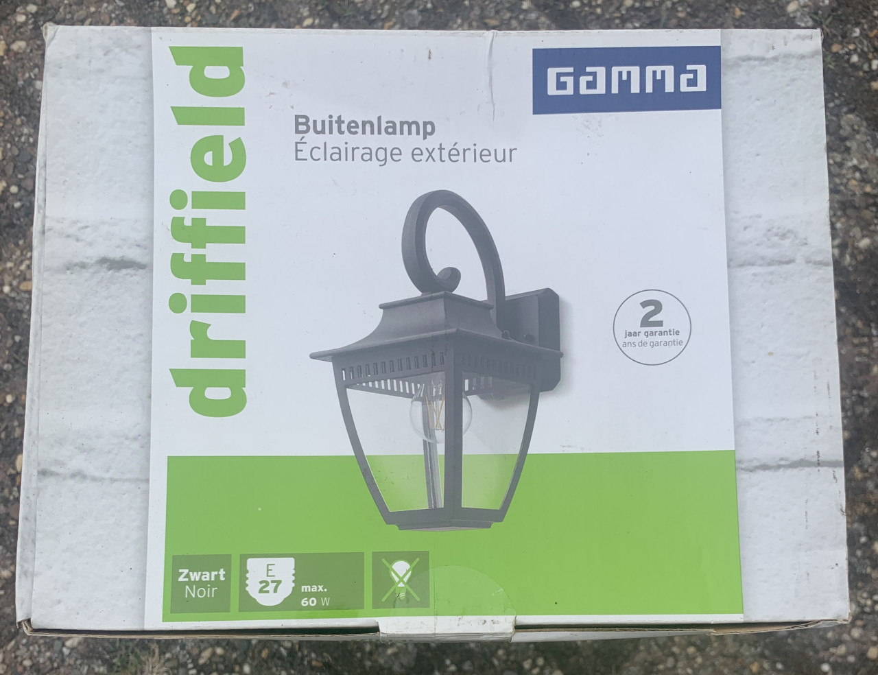 Buitenlamp Driffield (Gamma)