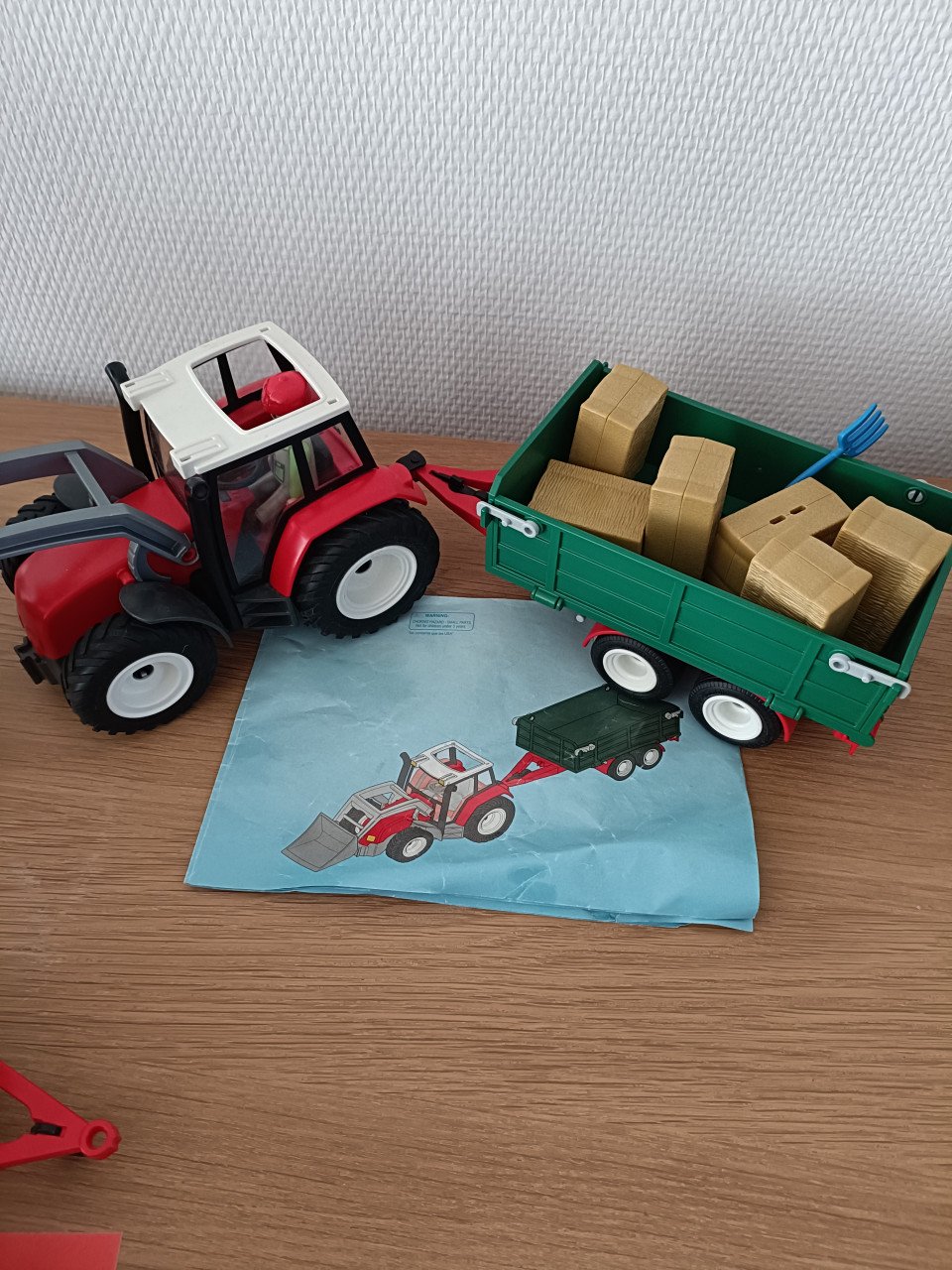 Playmobil tractor