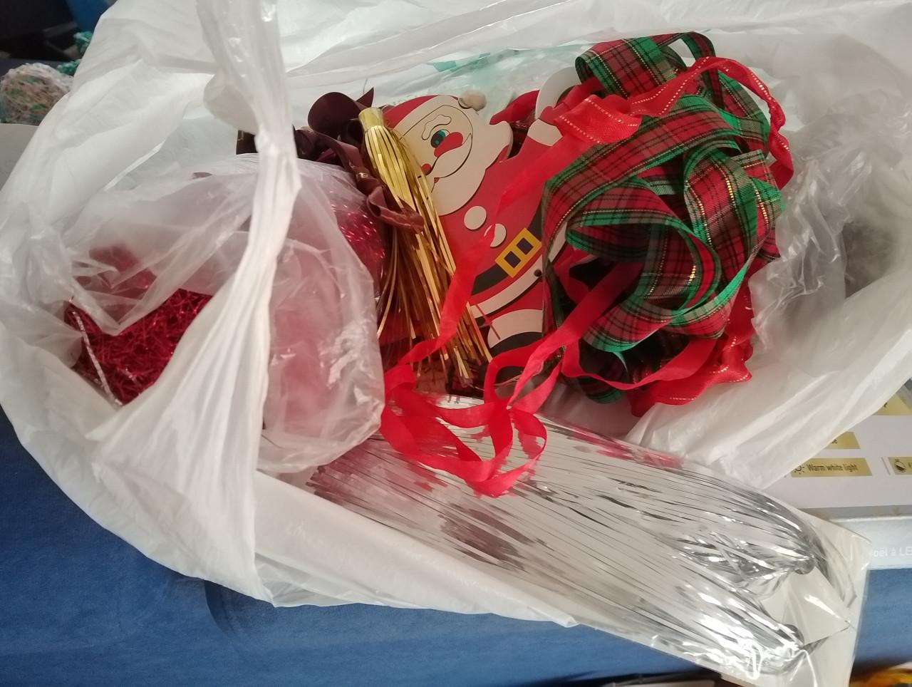 Vintage kerstboom-lampjes-55jr. oud en nog werkend--en wat los spul