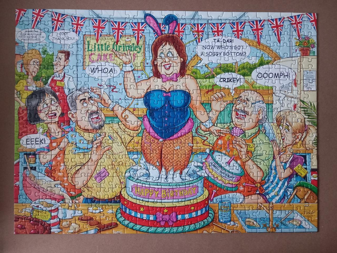 Wat als? puzzel De bakwedstrijd
