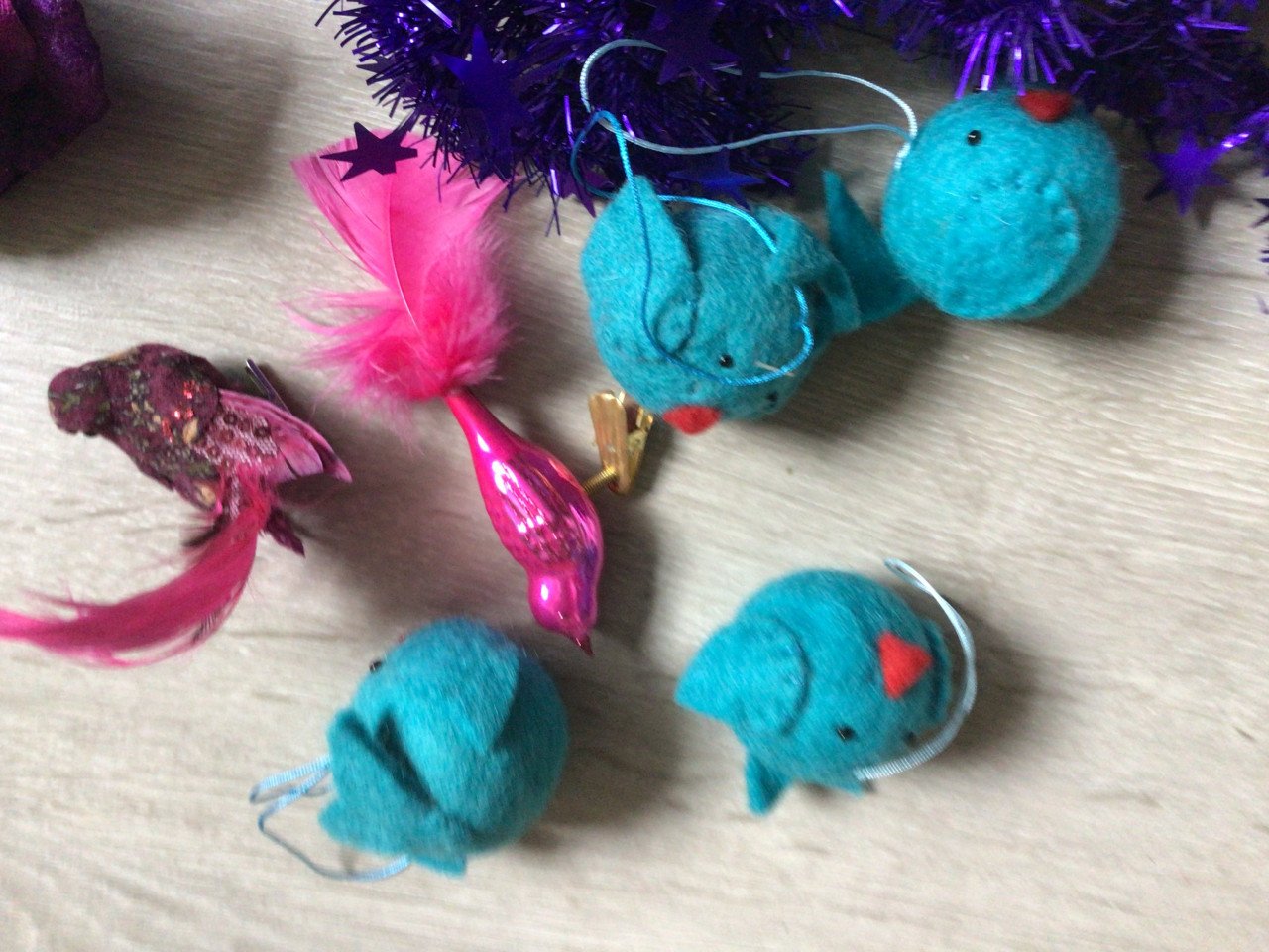Fleurige kerstversiering