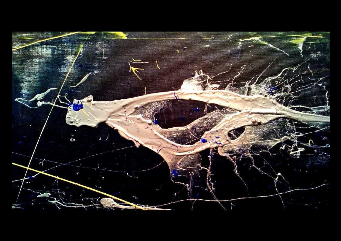 " Darx " XXL Acrylschilderij van R.Prein (Oostenrijk)