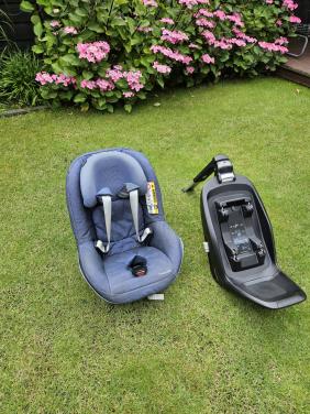 Autostoel maxicosi en isofix