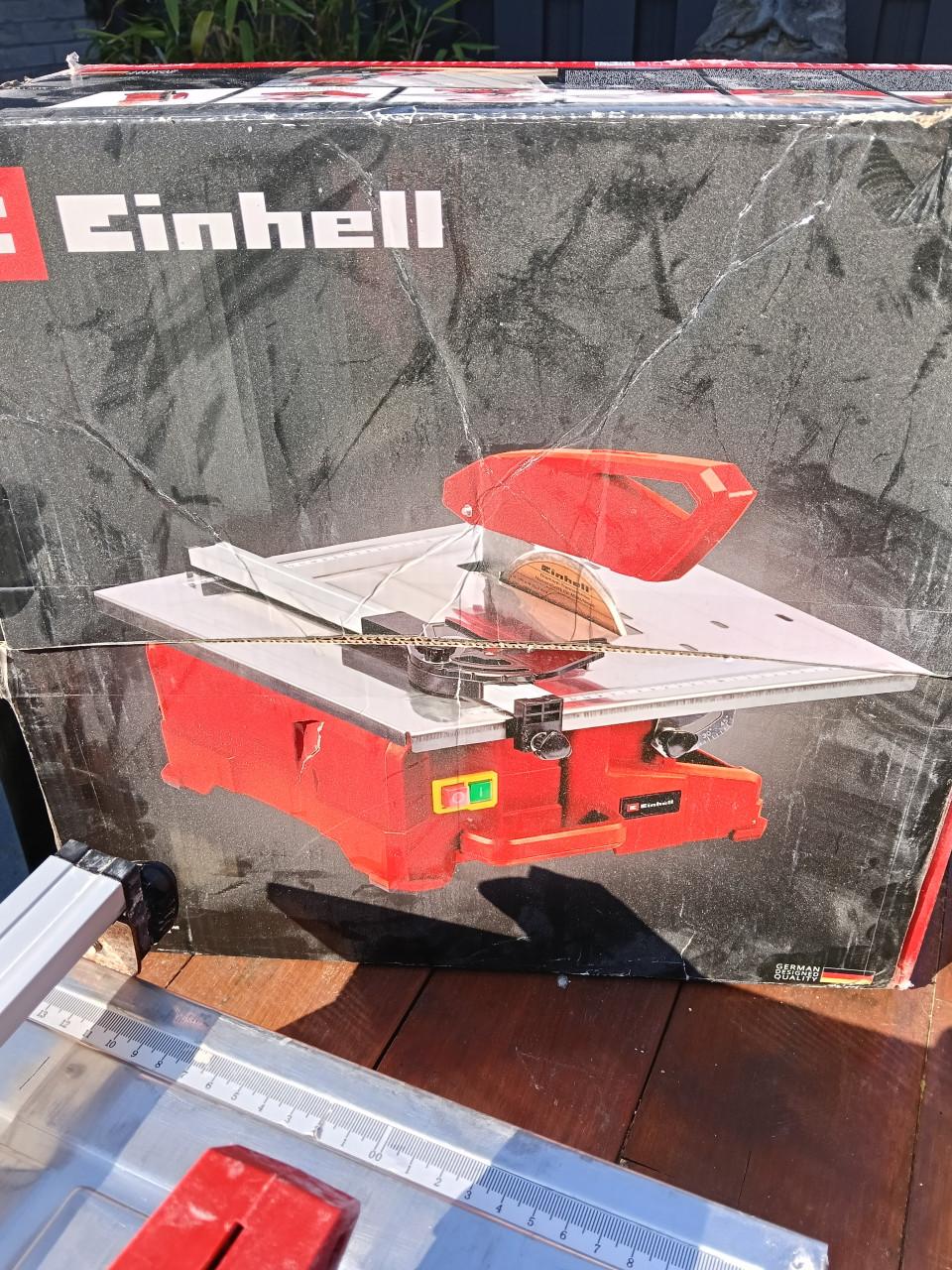 Tegelzaag + toebehoren