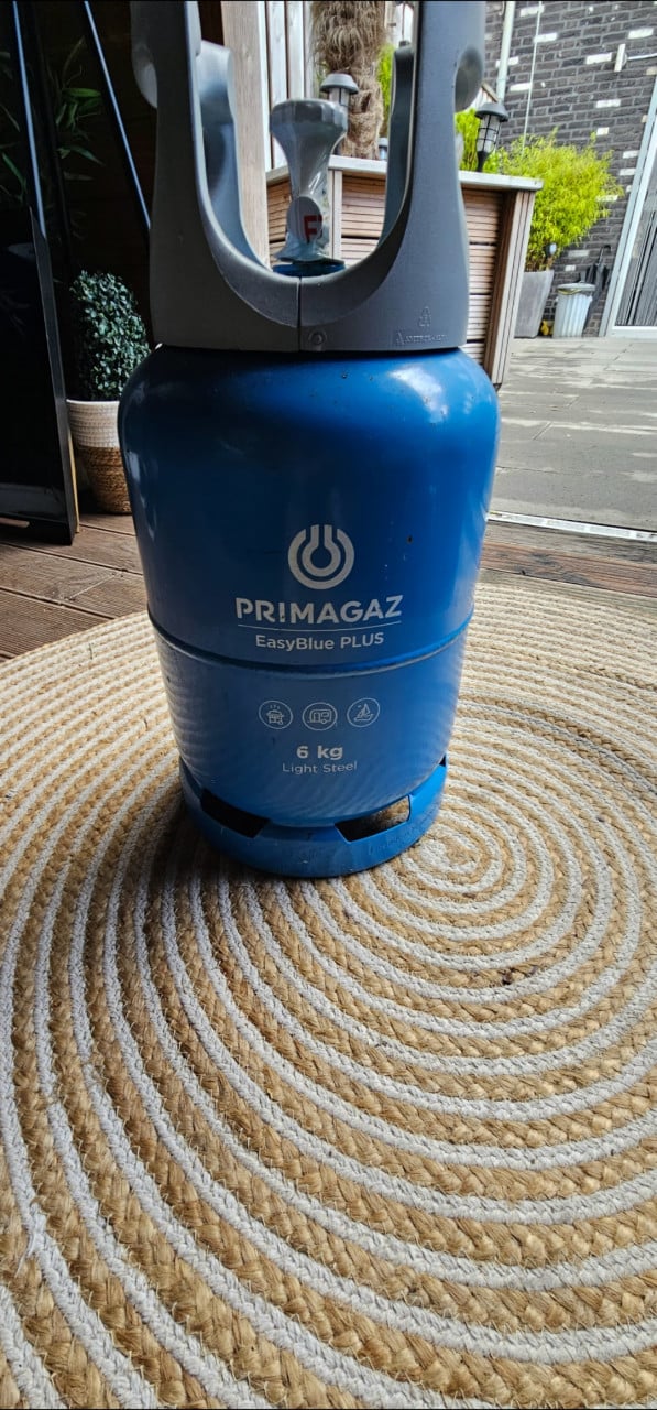Gasfles campinggasten nieuw propaan 6kg light