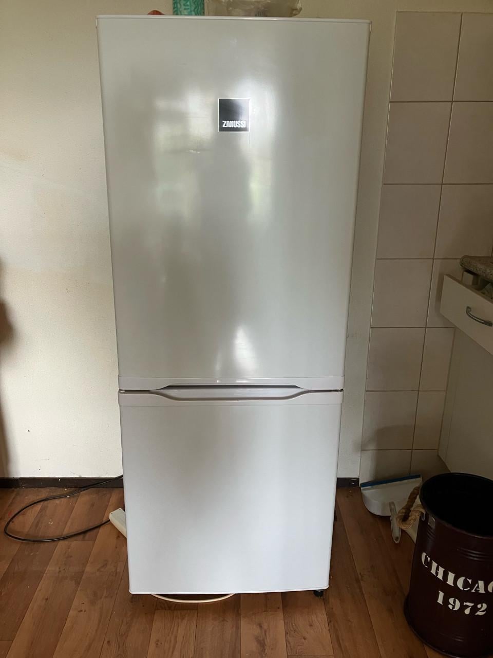 Zanussi koelkast met 2 vrieslades (geen koeriersdienst)