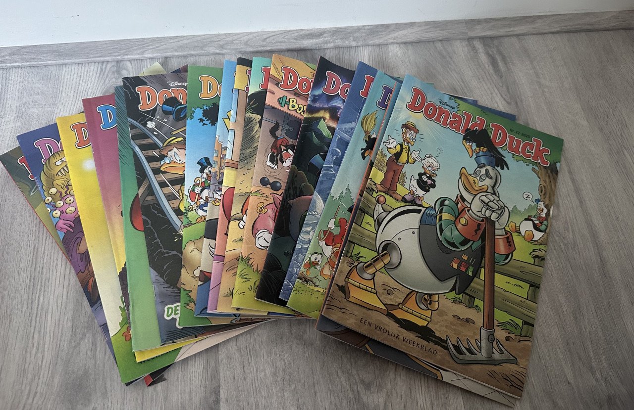 16 Donald Duckjes uit jaargang 2025