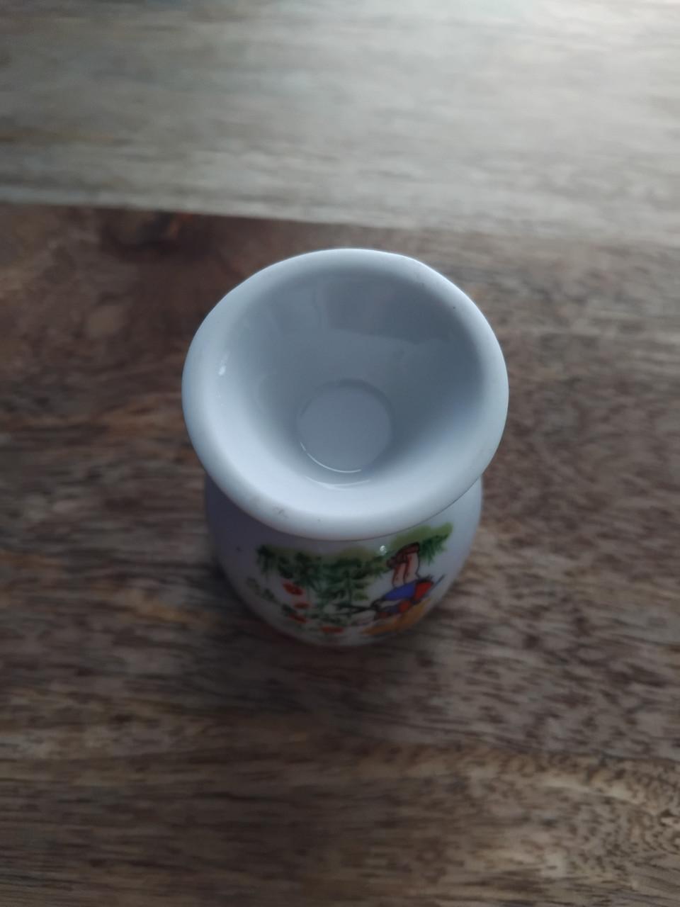 Vintage 60's Eierdopjes Porselein