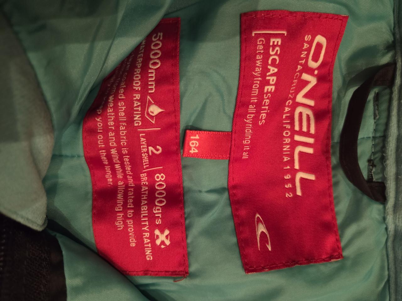 ONeil skibroek maat 164 zwart