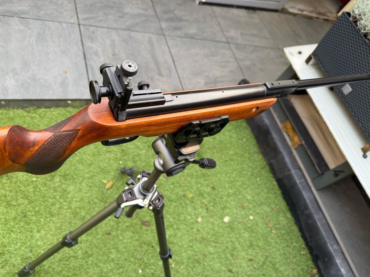 Luchtbuks 4,5 mm Exclusief mooie Walther.