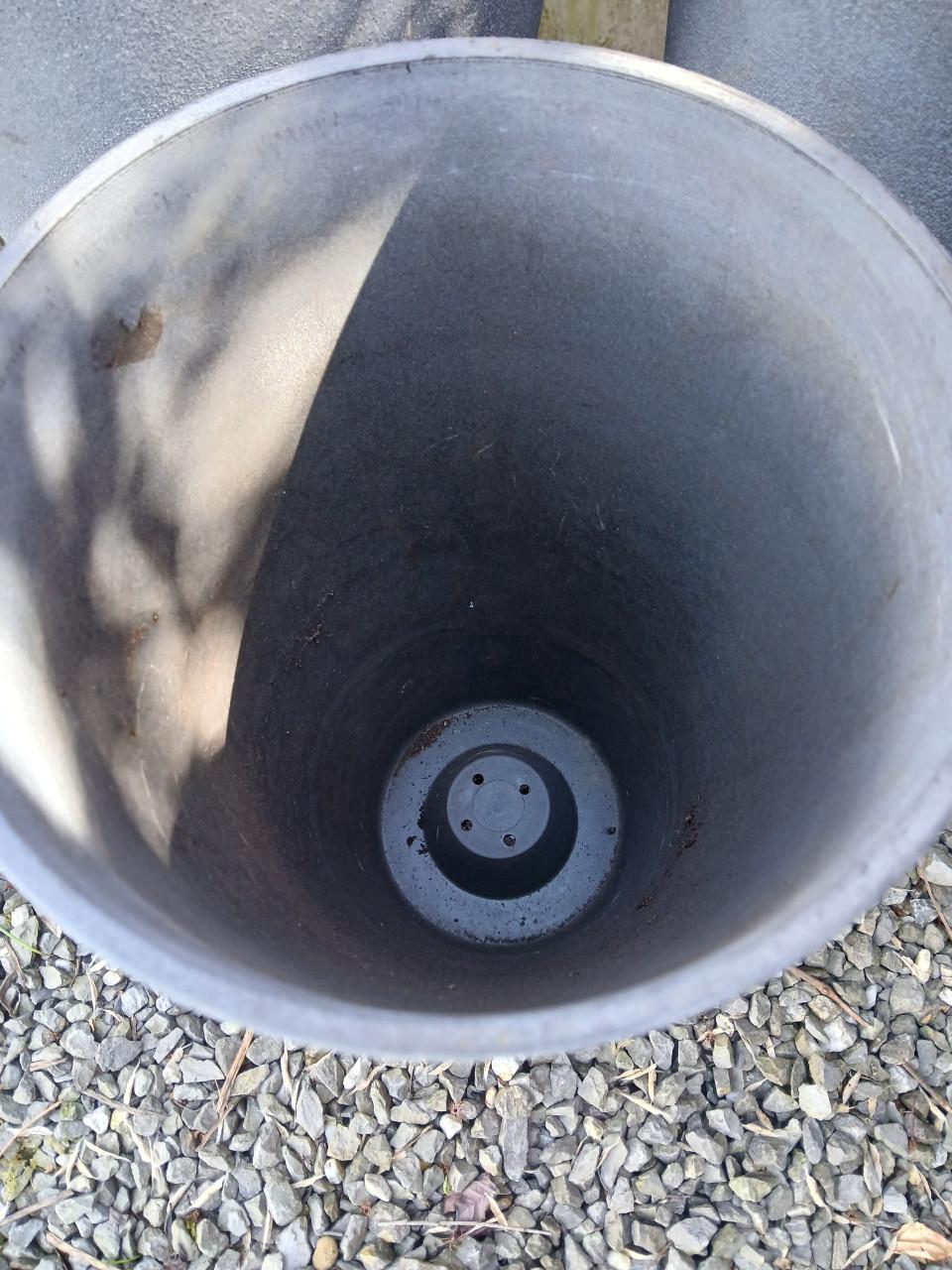 Set hoge bloempotten