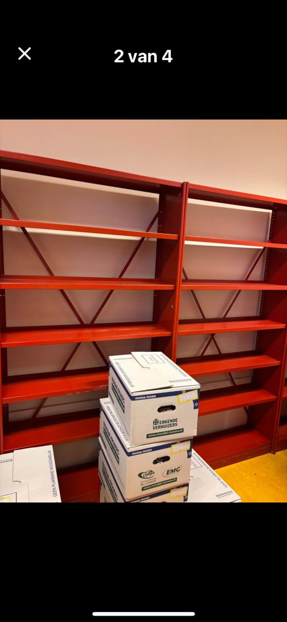 Steling kasten opberg kast boeken kast