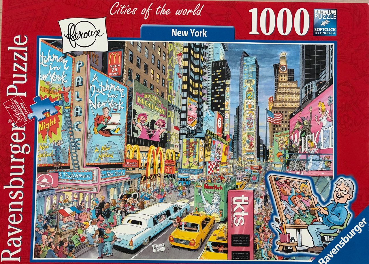 Puzzel New York 1000 stukjes